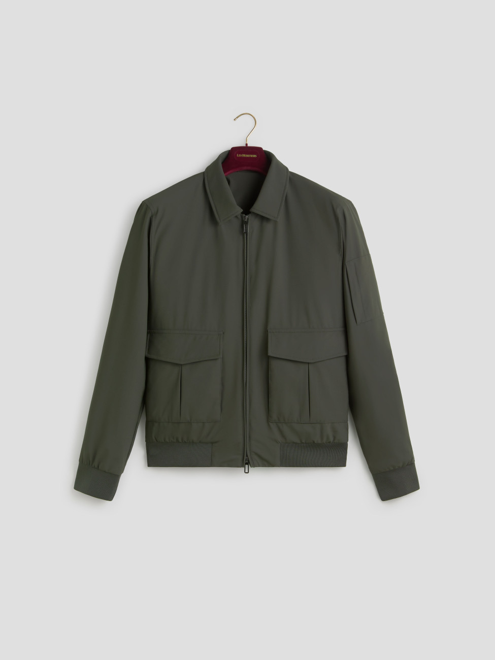 Chaqueta BARRÉS JAKET de LES HÉRITIERS en color army green