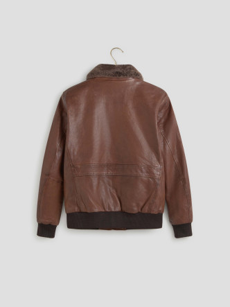 Chaqueta ONYAR JAKET de LES HÉRITIERS en color marrón