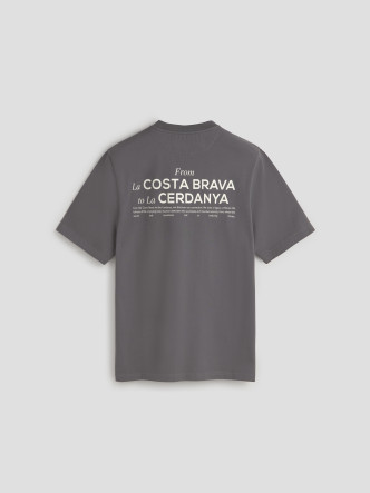 Les Héritiers - ROOTS TEE - Antracita - Camiseta - Unisex