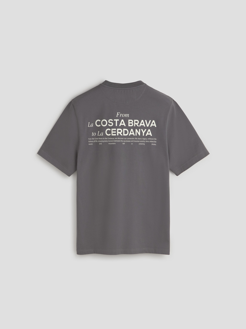 Les Héritiers - ROOTS TEE - Antracita - Camiseta - Unisex