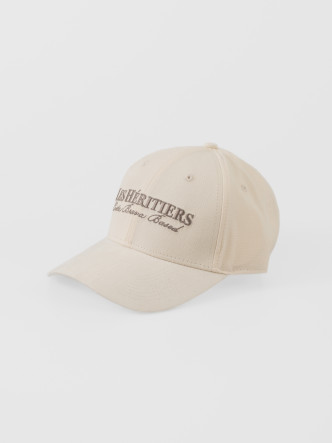 Les Héritiers - New Logo Cap - White Vintage - Gorra unisex - Algodón canvas