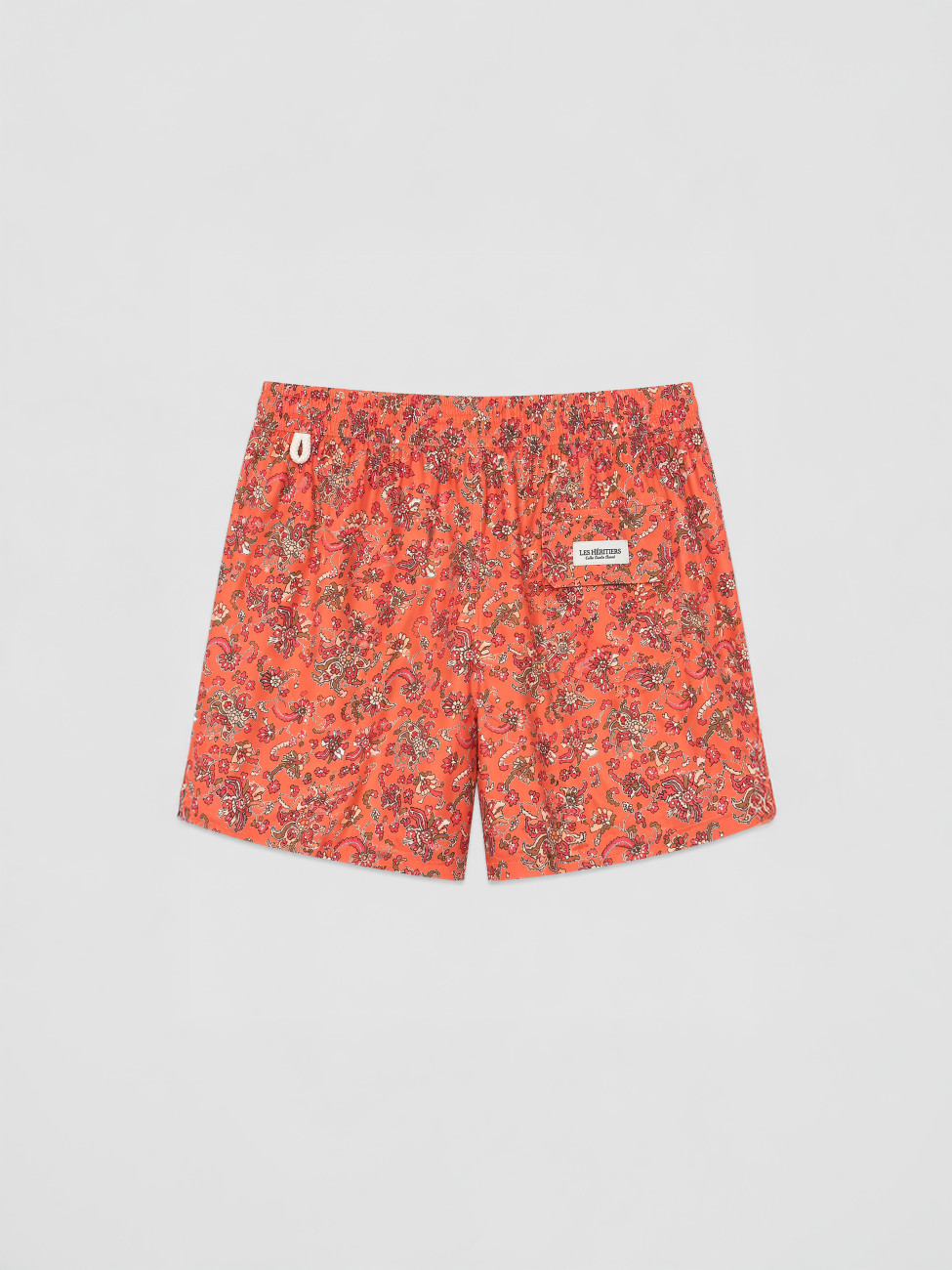 El bañador Les Héritiers Captain 4 con estampado floral gráfico